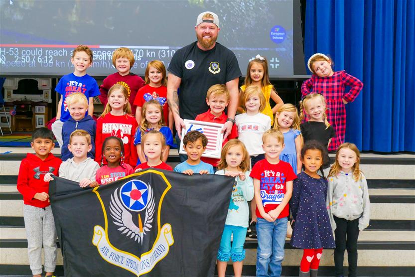 Students celebrate Veterans Day